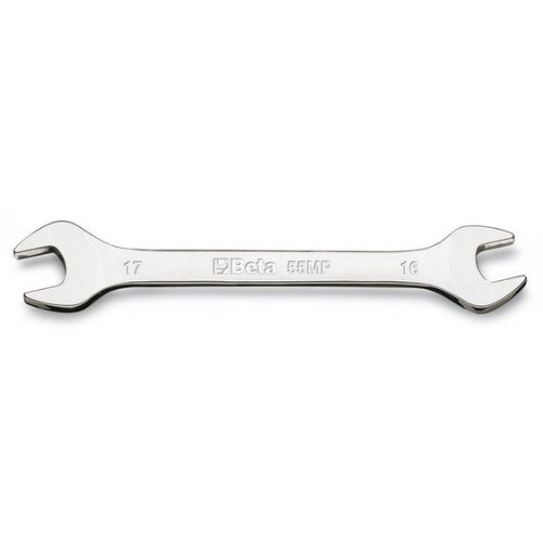 Beta 55MP Double End Open End Wrench, with Bright Chrome Plated size 6-24