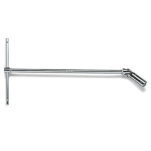 Beta 959 16mm T Handle with Swivelling Socket Spark Plug Socket Wrench, with Chrome Plated