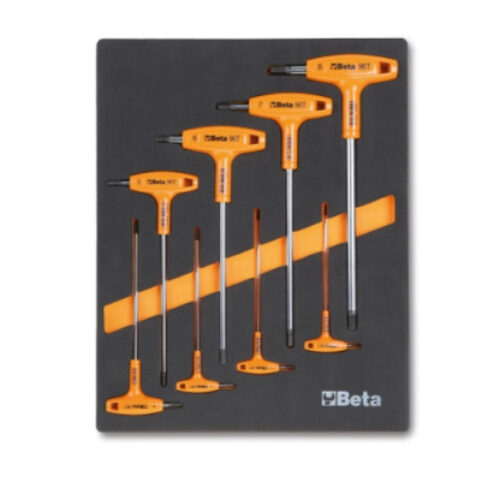 Beta M50 Hard thermoformed tray with tool assortment