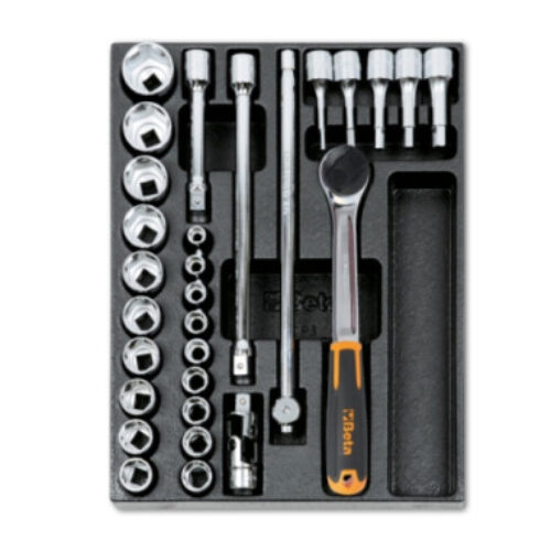 Beta T80 Hard thermoformed tray with tool assortment