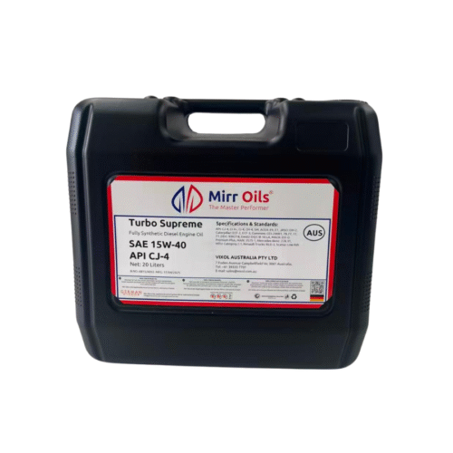 Mirr Turbo Supreme HD DEO API CJ-4 SAE15W-40-20L