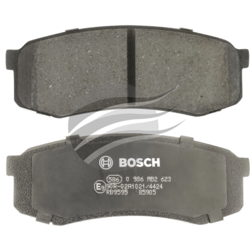 BOSCH BRAKE PAD REAR SET LANDCRUISER HZJ FZJ VDJ