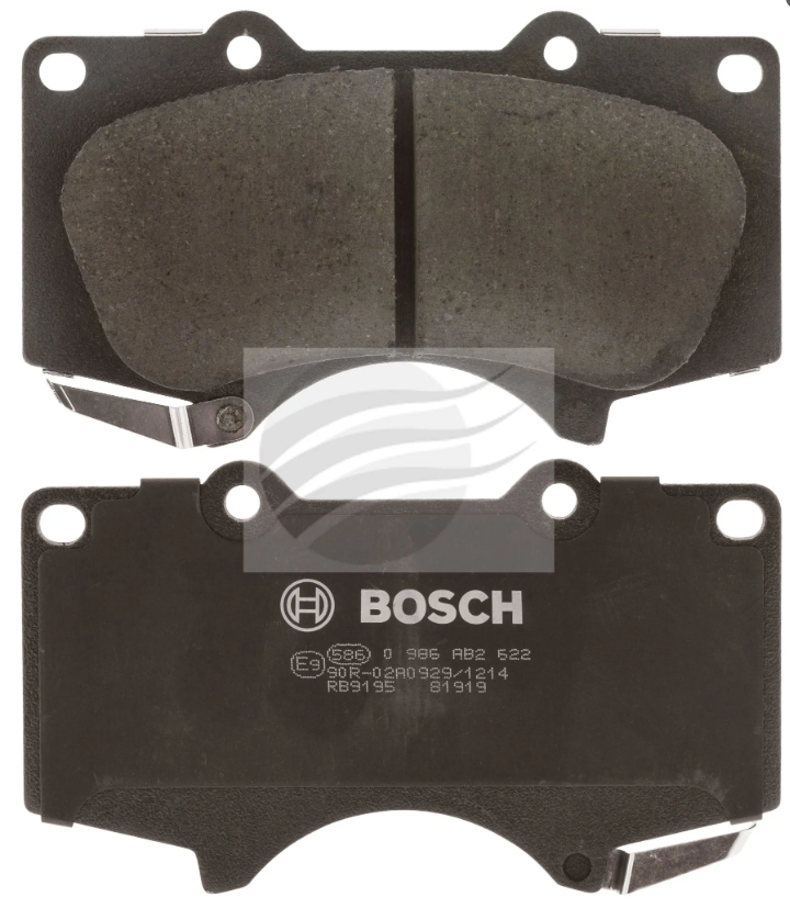 BOSCH BRAKE PAD FRONT SET TOYOTA HILUX FJ CRUISER PRADO